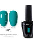 NAILCO Soak-Off Gel Nail Polish – Salon Color, Base & Top Coat (15ml)