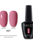 NAILCO Soak-Off Gel Nail Polish – Salon Color, Base & Top Coat (15ml)