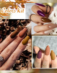 Chocolate Melt Gel Nail Polish – Semi-Permanent UV/LED Gel, 6ml