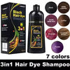 Hair Dye Shampoo 3 in 1 Darkening Hair Instant
