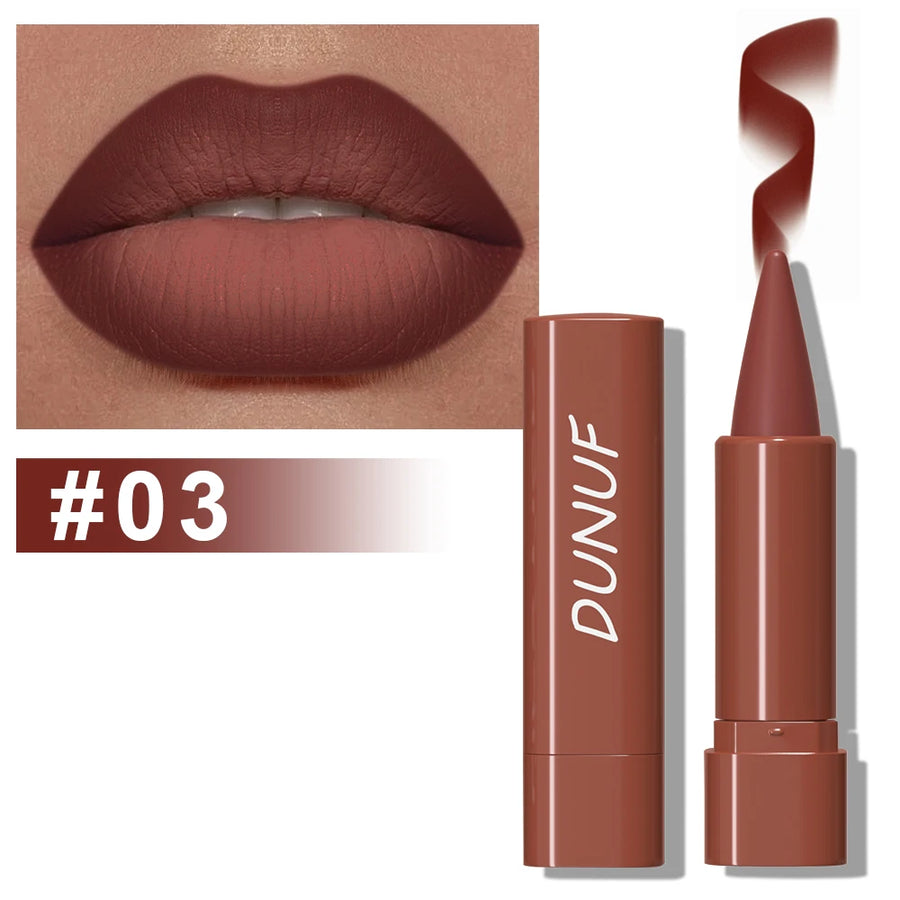 Matte Velvet Gradient Lip Liner Pen - Smooth Application, Defined & Elegant Lips