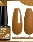 Chocolate Melt Gel Nail Polish – Semi-Permanent UV/LED Gel, 6ml
