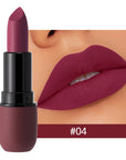 6 Pcs Matte Velvet Lipstick Set