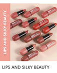 6 Pcs Matte Velvet Lipstick Set