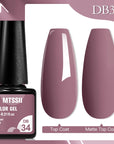 Chocolate Melt Gel Nail Polish – Semi-Permanent UV/LED Gel, 6ml