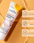 SADOER Vitamin C Brightening Body Lotion - Moisturizing, Smoothing & Anti-Drying Cream