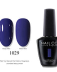 NAILCO Soak-Off Gel Nail Polish – Salon Color, Base & Top Coat (15ml)