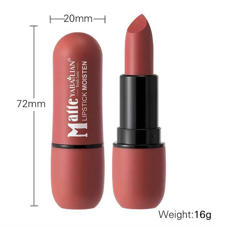 6 Pcs Matte Velvet Lipstick Set