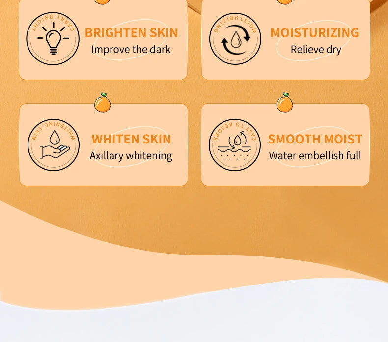 SADOER Vitamin C Brightening Body Lotion - Moisturizing, Smoothing & Anti-Drying Cream