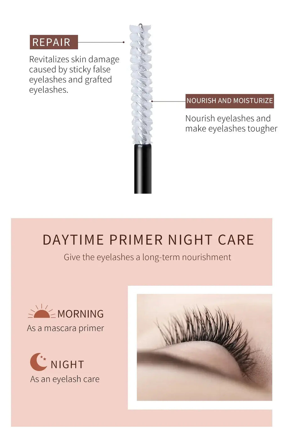 Eyelash Growth Serum Natural Medicine Treatment Lash Nourishing Serum - My Radiance Skin 