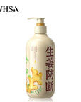 500ml Ginseng & Ganoderma Shampoo | Deep Cleansing & Anti-Loss | Fluffy Hair