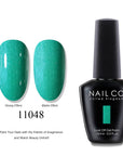 NAILCO Soak-Off Gel Nail Polish – Salon Color, Base & Top Coat (15ml)