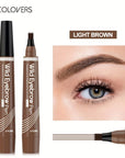 How to use the microblading eyebrow pen step by step
