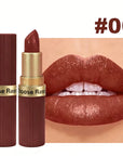 Starlight Shimmer Lipstick shade swatch strip