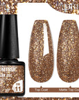 Chocolate Melt Gel Nail Polish – Semi-Permanent UV/LED Gel, 6ml