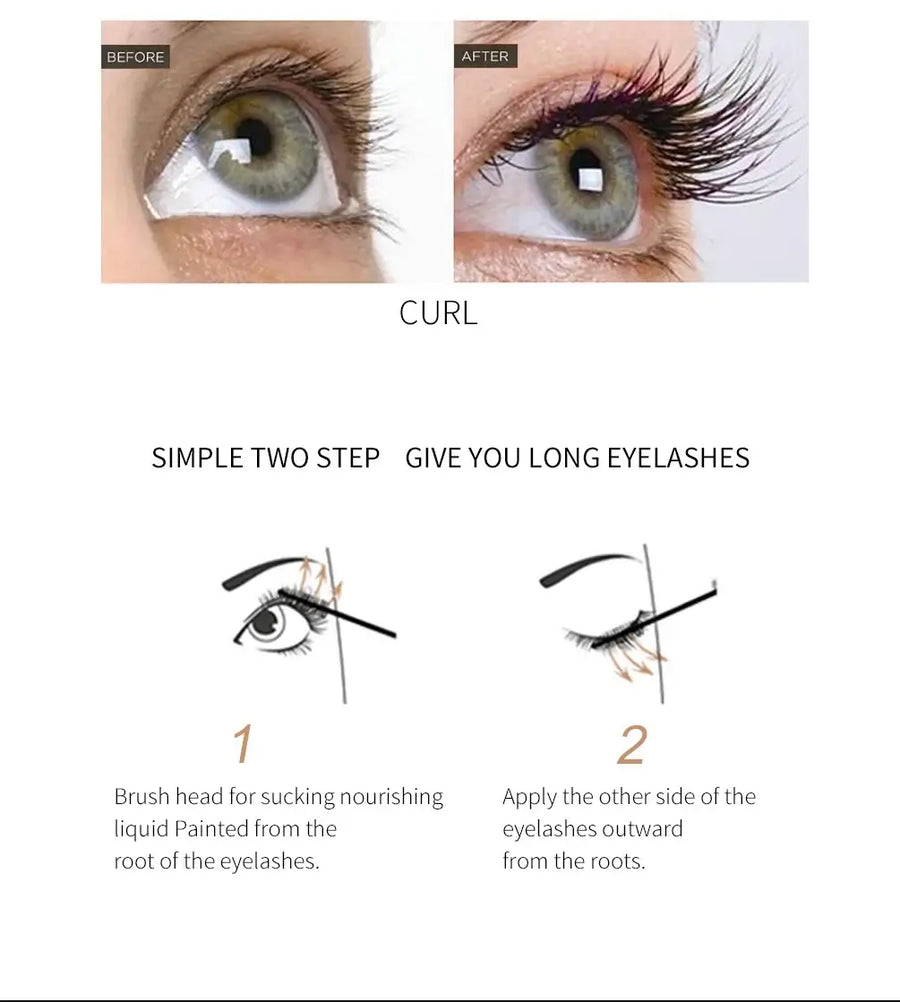 Eyelash Growth Serum Natural Medicine Treatment Lash Nourishing Serum - My Radiance Skin 