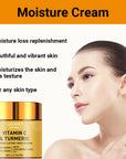 Turmeric Vitamin C Retinol Cream for Face - Moisturizing, Firming, Lightening, Whitening Skincare