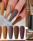 Chocolate Melt Gel Nail Polish – Semi-Permanent UV/LED Gel, 6ml