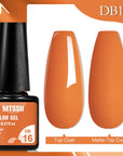 Chocolate Melt Gel Nail Polish – Semi-Permanent UV/LED Gel, 6ml