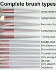 Flawless Finish Professional Makeup Brush Set