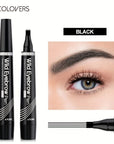 Waterproof eyebrow pen for all-day defined brows
