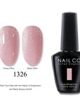 NAILCO Soak-Off Gel Nail Polish – Salon Color, Base & Top Coat (15ml)