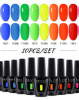 NAILCO Soak-Off Gel Nail Polish – Salon Color, Base & Top Coat (15ml)