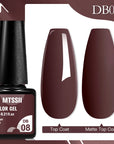 Chocolate Melt Gel Nail Polish – Semi-Permanent UV/LED Gel, 6ml