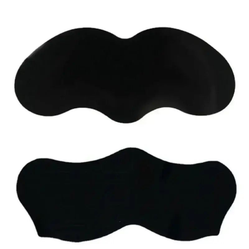 Deep cleansing mask patches for blackhead removal and pore cleansing, shaped for effective skin treatment.