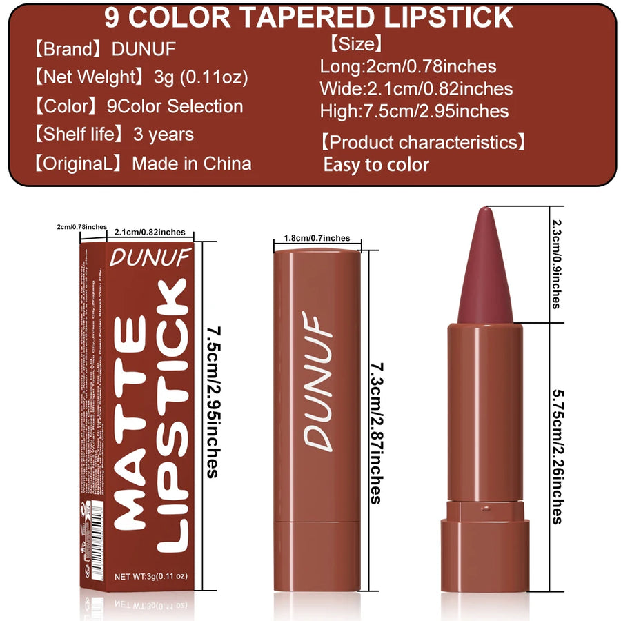 Matte Velvet Gradient Lip Liner Pen - Smooth Application, Defined & Elegant Lips