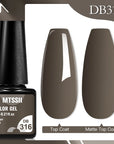 Chocolate Melt Gel Nail Polish – Semi-Permanent UV/LED Gel, 6ml
