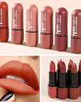 6 Pcs Matte Velvet Lipstick Set