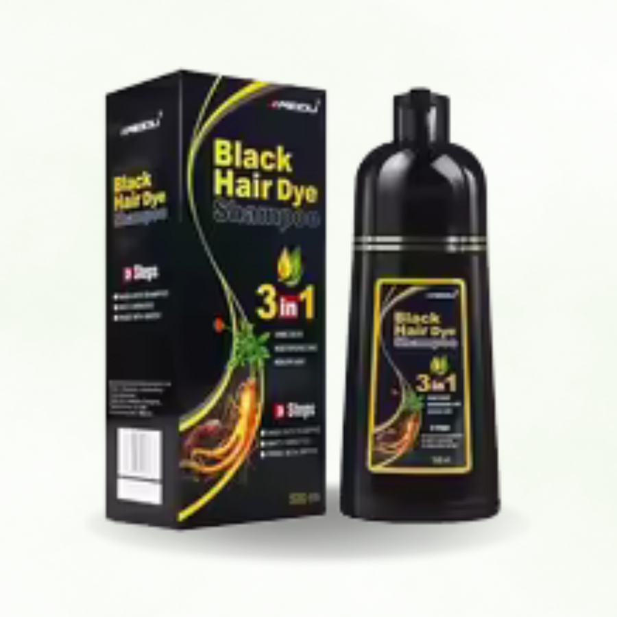 Hair Dye Shampoo 3 in 1 Darkening Hair Instant