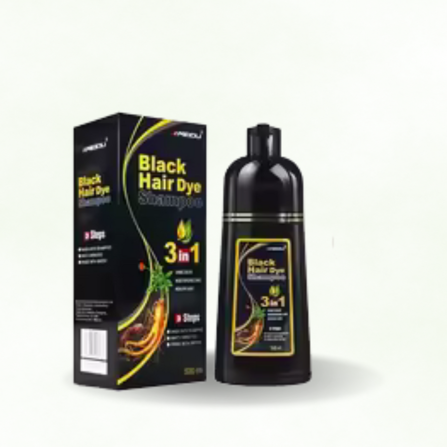 Hair Dye Shampoo 3 in 1 Darkening Hair Instant