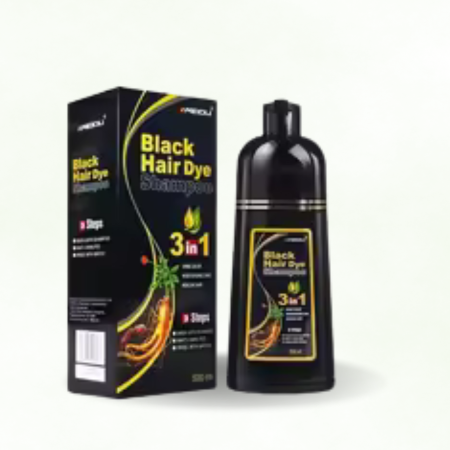 Hair Dye Shampoo 3 in 1 Darkening Hair Instant